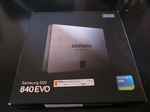 Samsung840 EVO 250GB買いました！100％性能を活かすSSD換装メモ！