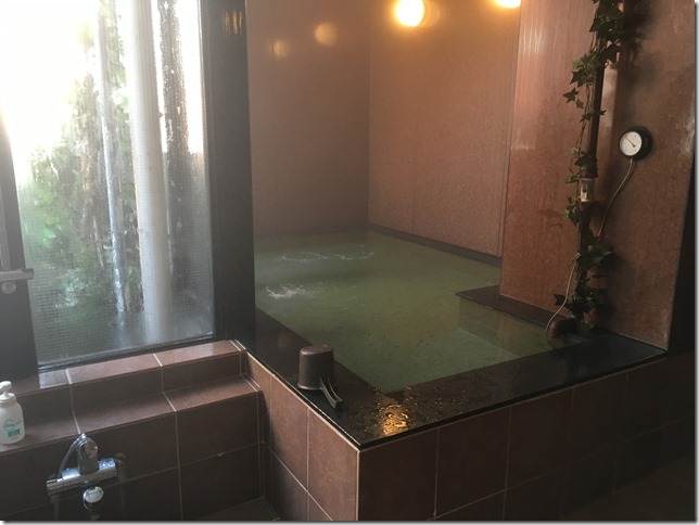 仙台のカプセルホテルリーブスのお風呂